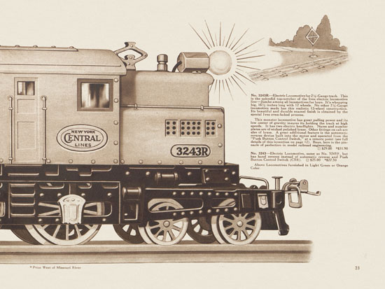 Ives Trains 1926