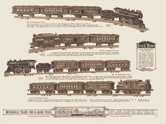 Ives Trains 1926