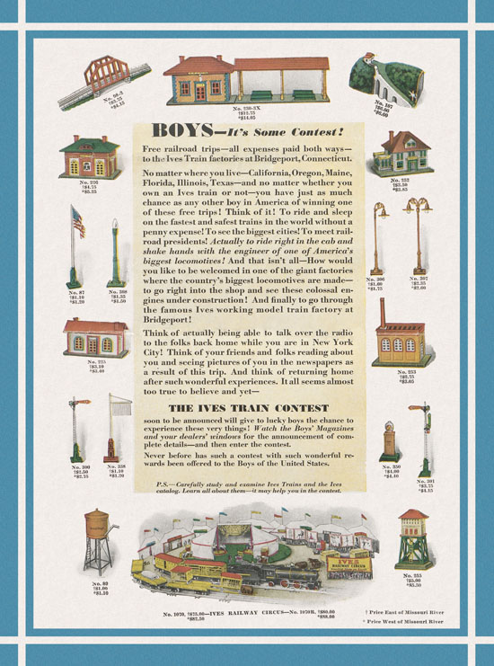 Ives Model Railways 1929