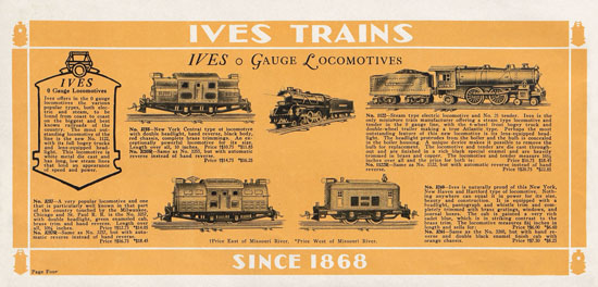 Ives Trains 1929