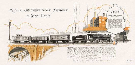 Ives Trains 1929