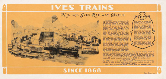 Ives Trains 1929