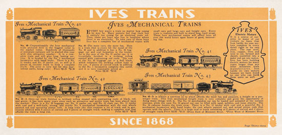 Ives Trains 1929