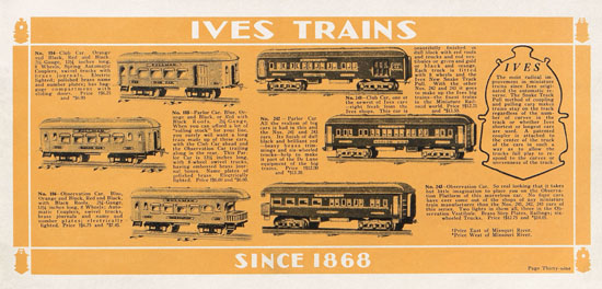 Ives Trains 1929