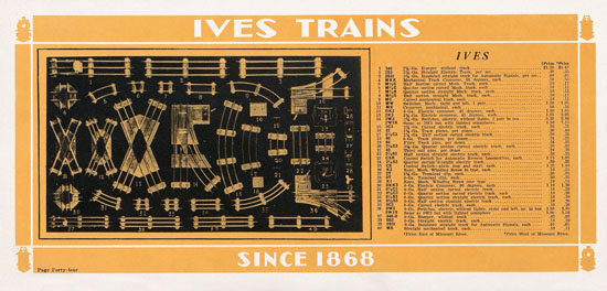 Ives Trains 1929