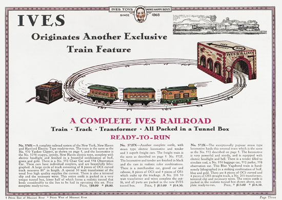 Ives Trains 1930