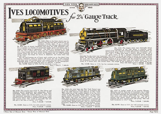 Ives Trains 1930