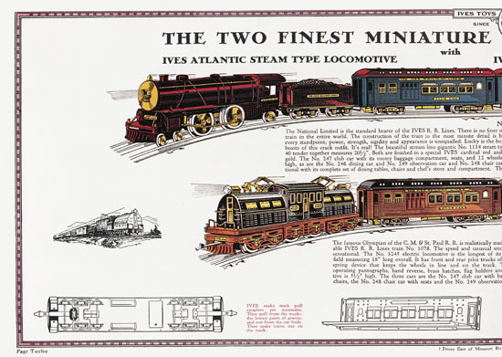 Ives Trains 1930