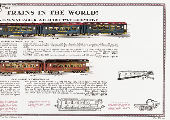 Ives Trains 1930