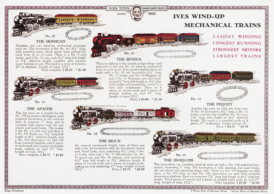 Ives Trains 1930