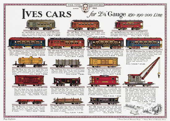 Ives Trains 1930