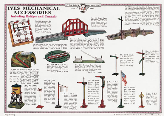 Ives Trains 1930