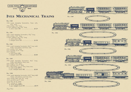 Ives Trains 1931