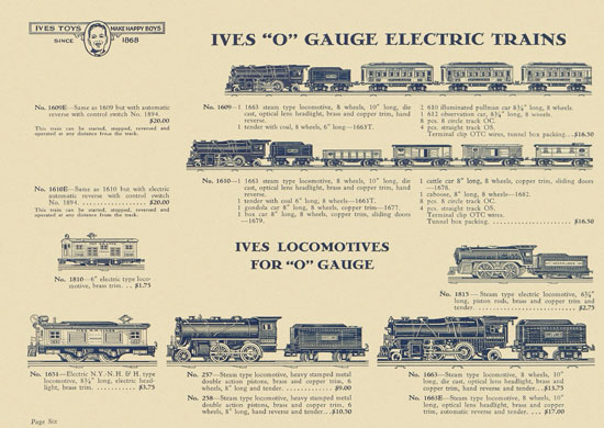 Ives Trains 1931