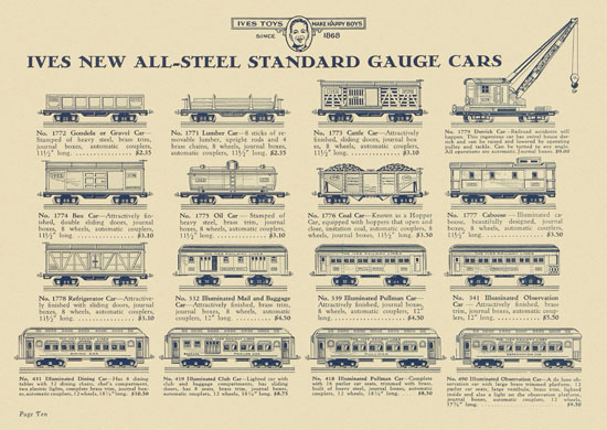 Ives Trains 1931