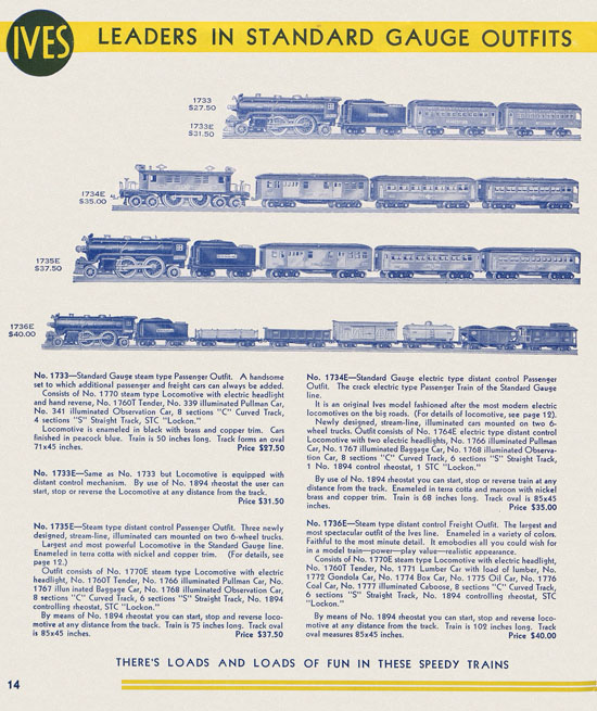 Ives Trains 1932