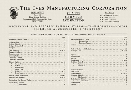 Ives Toys catalog 1915