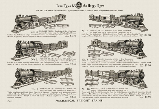 Ives Toys catalog 1915