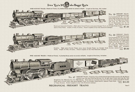 Ives Toys catalog 1915