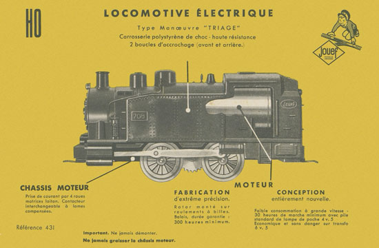 Jouef Trains catalogue 1959