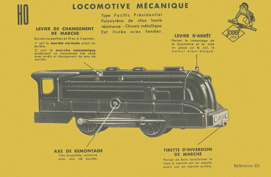 Jouef Trains catalogue 1959