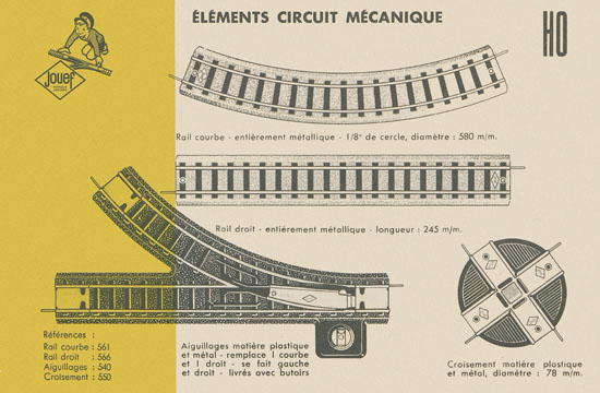 Jouef Trains catalogue 1959