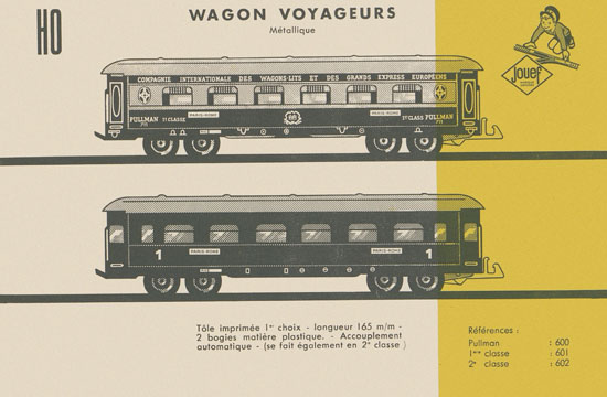 Jouef Trains catalogue 1959