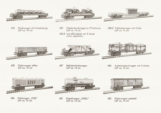 Jouef Katalog 1963