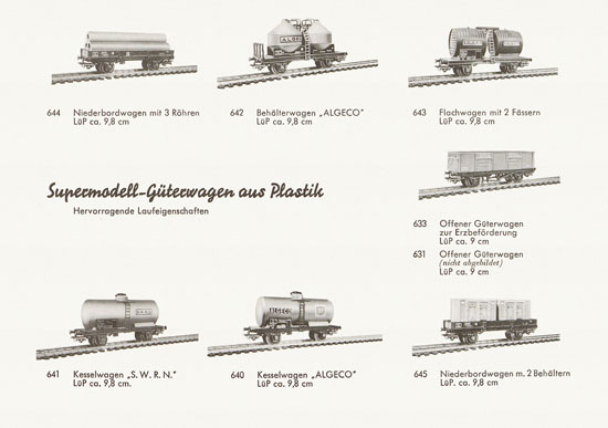 Jouef Katalog 1963