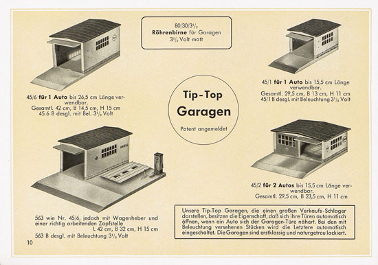 Seite 12 Kibri Katalog 1953
