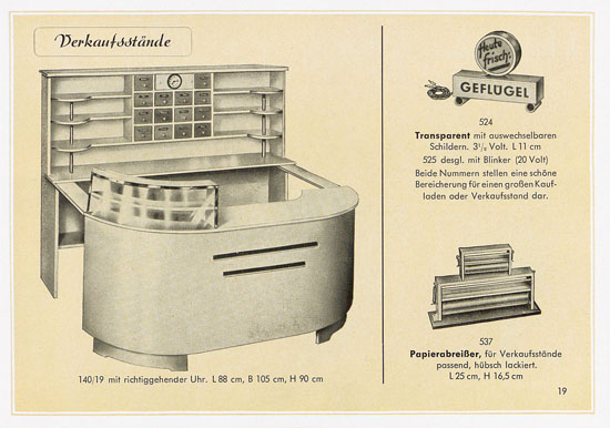 Seite 21 Kibri Katalog 1953