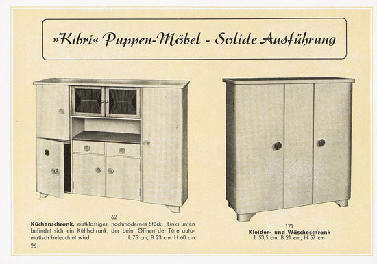 Seite 28 Kibri Katalog 1953