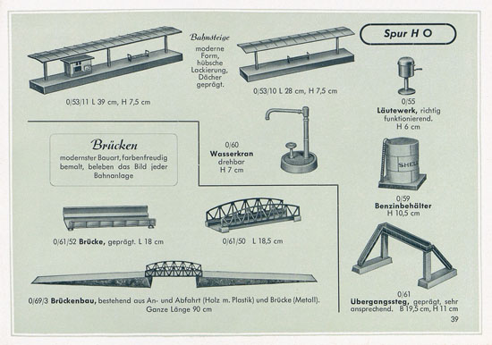 Seite 41 Kibri Katalog 1953