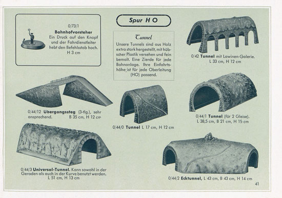 Seite 43 Kibri Katalog 1953