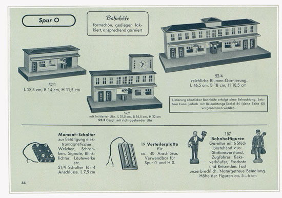 Kibri Katalog 1953