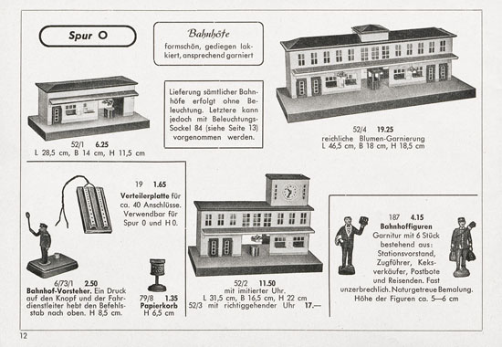 Kibri Katalog 1955