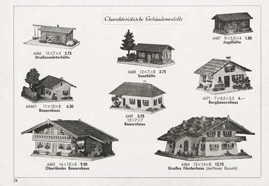 Seite 24 Kibri Katalog 1955