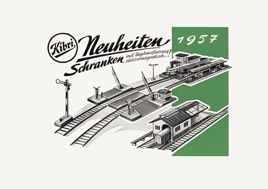 Seite 2 Kibri Katalog Eisenbahn-Zubehör 1957
