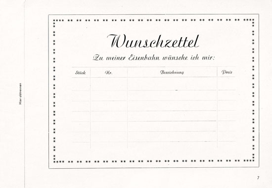 Seite 7 Kibri Modellbahn-Zubehör Katalog 1958