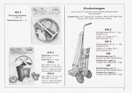 Kibri Katalog Neuheiten 1958