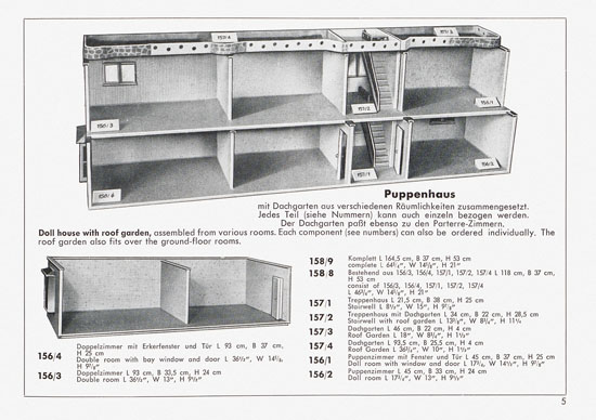 Kibri Katalog Neuheiten 1958