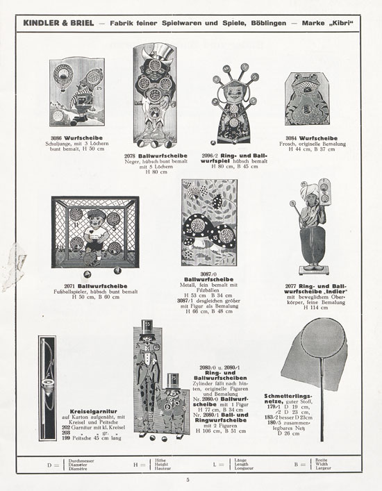 Seite 7 Kibri Katalog 1932