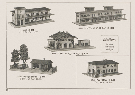 Kibri Railways Accessories catalog 1954