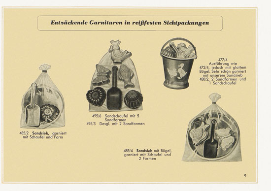 Kibri Spielwaren und Eisenbahn-Zubehörteile 1957