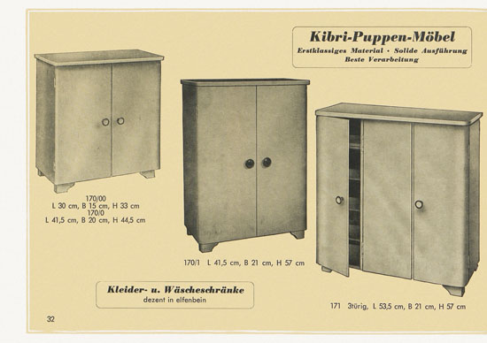 Seite 34 Kibri Spielwaren und Eisenbahn-Zubehörteile 1957