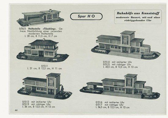 Seite 46 Kibri Spielwaren und Eisenbahn-Zubehörteile 1957