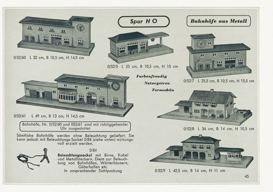 Seite 47 Kibri Spielwaren und Eisenbahn-Zubehörteile 1957