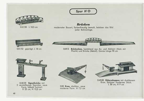 Seite 48 Kibri Spielwaren und Eisenbahn-Zubehörteile 1957
