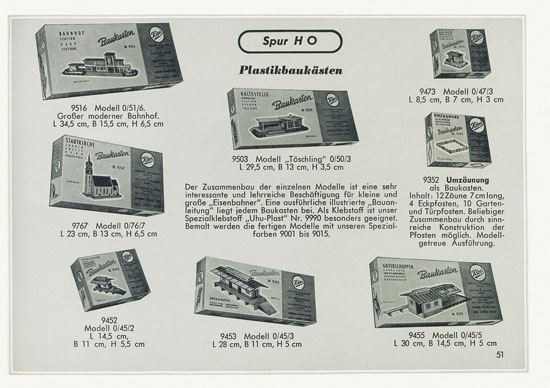 Seite 53 Kibri Spielwaren und Eisenbahn-Zubehörteile 1957
