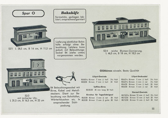 Seite 57 Kibri Spielwaren und Eisenbahn-Zubehörteile 1957